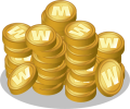 Количество монеты