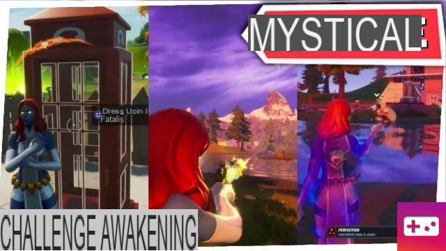 Fortnite: todos los desafíos del despertar para Mystique