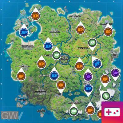 Fortnite: XP coins, where to find them? - Season 3