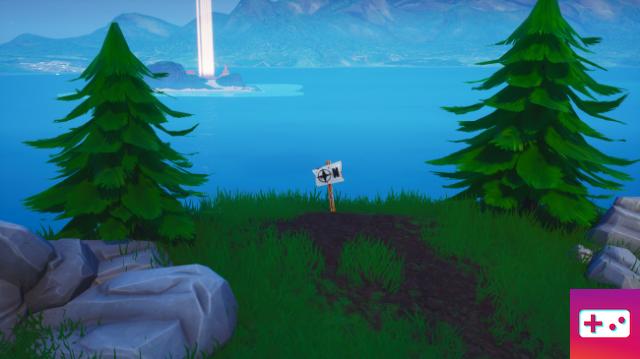Fortnite: Week 2 Challenge: Visit the most northern, southern, eastern and western points of the island