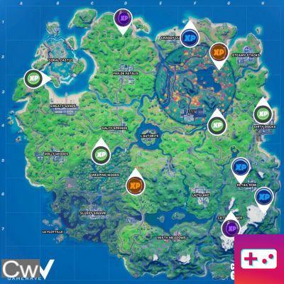 Fortnite: XP coins, where to find them? - Season 4