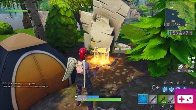Fortnite: Week 2 Challenge: Search Loot Lake Chests!