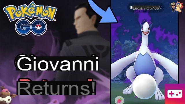 Regresa una sombra amenazante: Giovanni regresa a Pokémon Go con Shadow Lugia