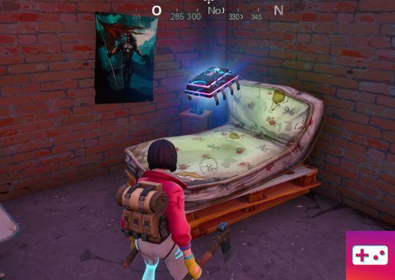 Fortnite: Decryption Challenge, chip 08: Search at Junk Junction