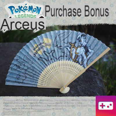 Quais são os bônus de pré-venda para Pokémon Legends Arceus