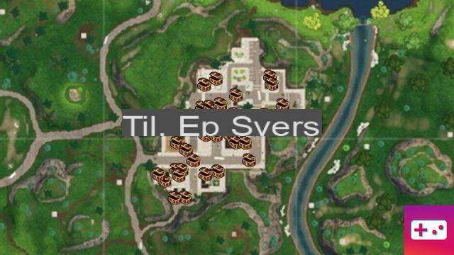 Fortnite: all Tilted Towers chests!