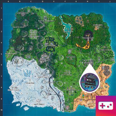 Fortnite: Decryption Challenge, chip 79: Search in an arcade