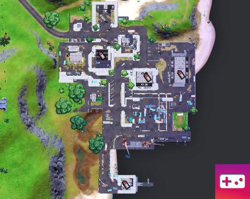 Get Spray Cans from Dirty Docks Warehouses or Pleasant Park Garages, Season 7 Challenge