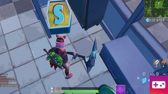 Fortnite: Week 4 Challenge Stage 2: Search for the letter S in Wailing Woods