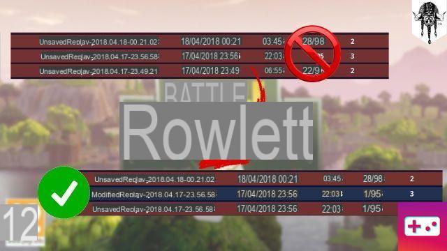 Fortnite: Como recuperar replays corrompidos?