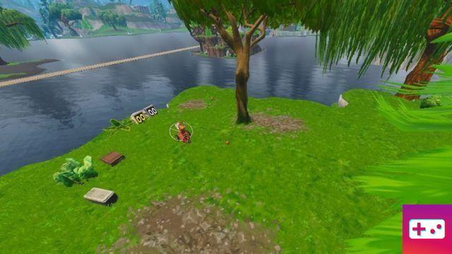 Fortnite: Week 8 Challenge: Get a score of 3 points at different clay pigeon shooting ranges
