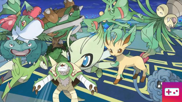 Los mejores Pokémon de tipo Planta en Pokémon Go