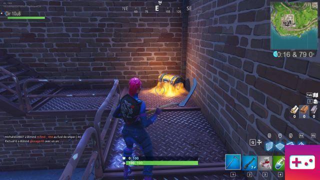 Fortnite: Week 4 Challenge: Search Chests at Flush Factory!