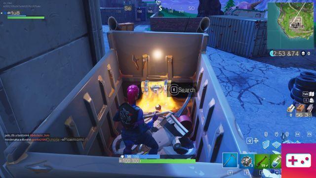 Fortnite: Week 4 Challenge: Search Chests at Flush Factory!