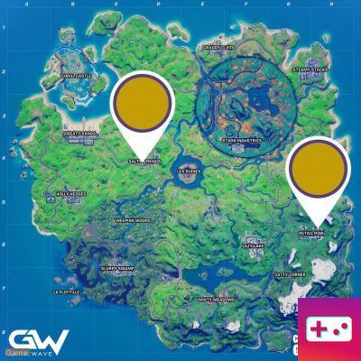 Collect materials from Fortnite native locations, XP galore challenge