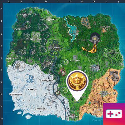 The hidden star on the loading screen is at the lake in Fatal Fields, Challenge The Return, Week 6, Season 10