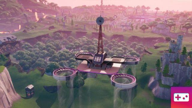 Fortnite: Challenge week 1, season 9: Visit all aerial platforms
