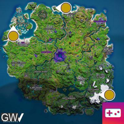 Visit Coral Cove, Base Camp G, and Common Shack, Season 7 Challenge