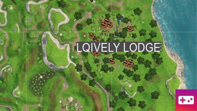 Fortnite: Desafío de la semana 6: buscar cofres en Lonely Lodge
