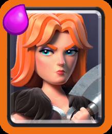 Clash Royale: All About the Valkyrie Rare Card