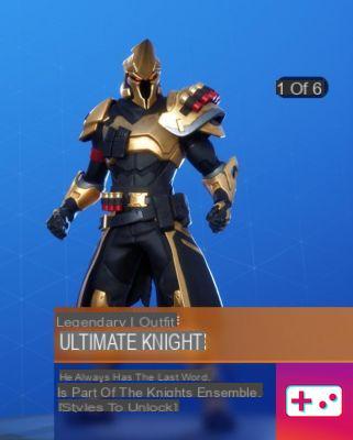 Fortnite: ¿Cómo evolucionar la piel de Ultimate Knight, disponible en el nivel 100?
