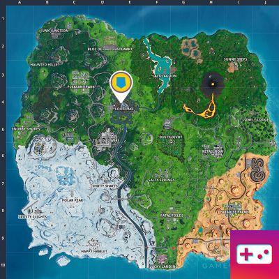 Fortnite: Week 10 Expedition Challenge: The Hidden Banner is at Loot Lake