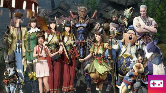 Who are the Japanese voice actors in Monster Hunter Rise?