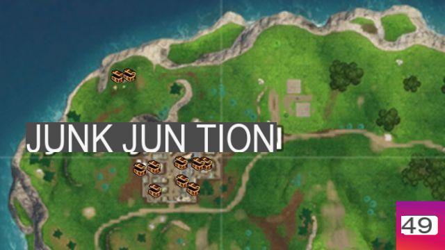 Fortnite: Desafío de la semana 5: ¡Busca cofres en Junk Junction!