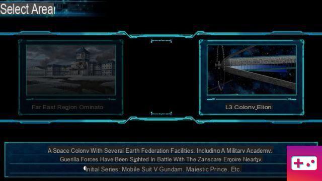 What is the difference between starting zones in Super Robot Wars 30?