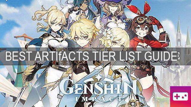 Guía de impacto de Genshin: Lista de niveles de los mejores artefactos