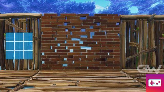 Fortnite: How to modify the walls?