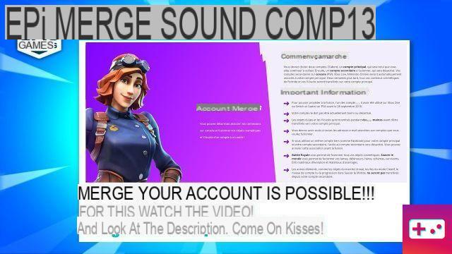 Fortnite: How to merge your accounts?
