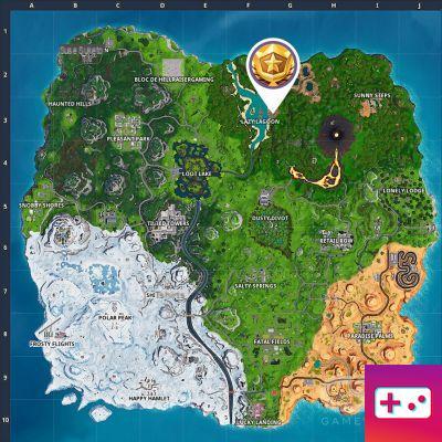 Fortnite: Week 1 Expedition Challenge: The Star is in Lazy Lagoon