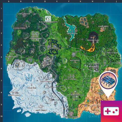 Fortnite: Decryption Challenge, Chip 81: Search in broad daylight near a mountaintop cactus formation