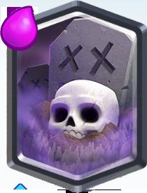 Clash Royale: All About the Graveyard Legendary Map