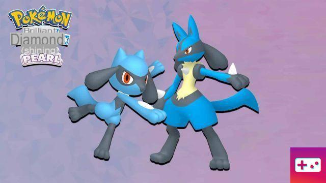 Better nature for Riolu and Lucario in Pokémon Brilliant Diamond and Shining Pearl