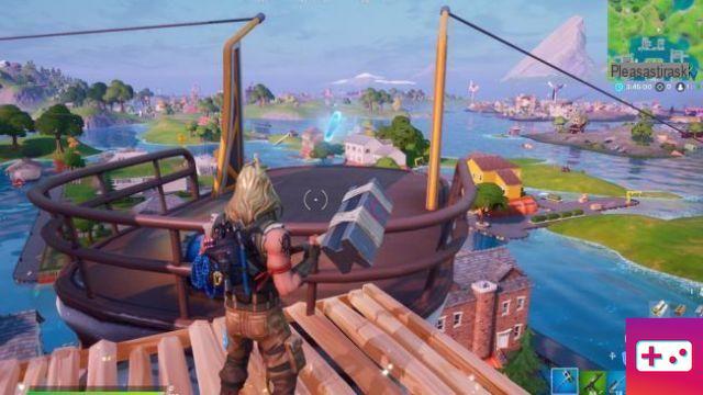 Collect Rings Above Pleasant Park Week 4 Challenges