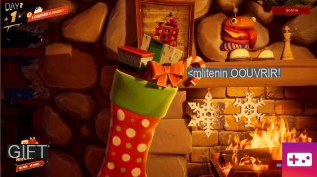 Search the Christmas Stockings in the Winterfest cabin, day 1, Winterfest challenges