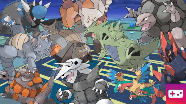 Los mejores Pokémon de tipo Roca en Pokémon Go
