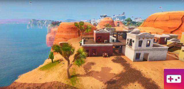 Fortnite: Decryption Challenge, chip 16: Search in a desert house full of chairs