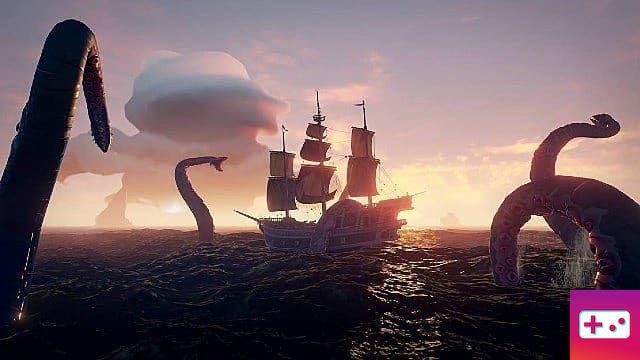 Sea of ​​Thieves: Where to find the Kraken