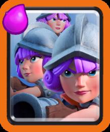 Clash Royale: Montapuercos Mazo Tres Mosqueteros Arena 8