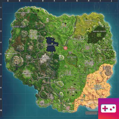 Fortnite: Week 7 Challenge: Follow the treasure map found in Dusty Divot