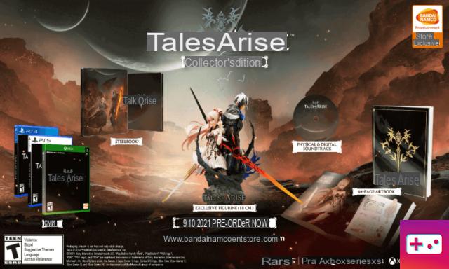 Tales of Arise – Pre-Order Bonuses, Special Editions
