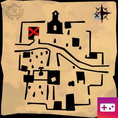 Fortnite: Challenge week 5: Follow the treasure map found in Snobby Shores