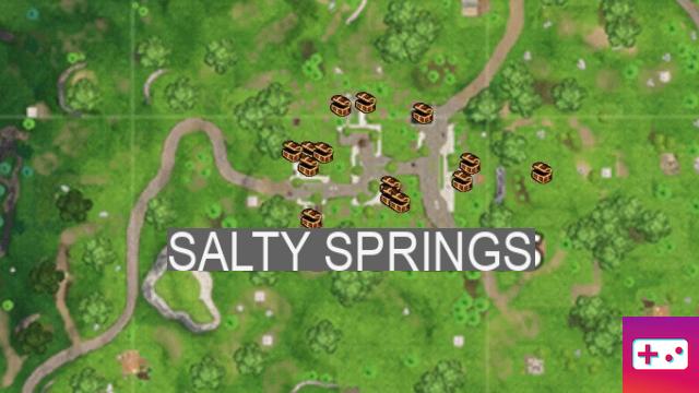 Fortnite: Desafío de la semana 10: ¡Busca cofres en Salty Springs!