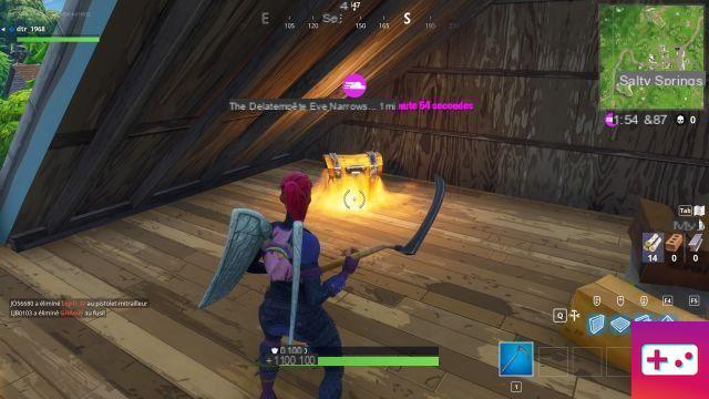 Fortnite: Week 10 Challenge: Search Chests in Salty Springs!